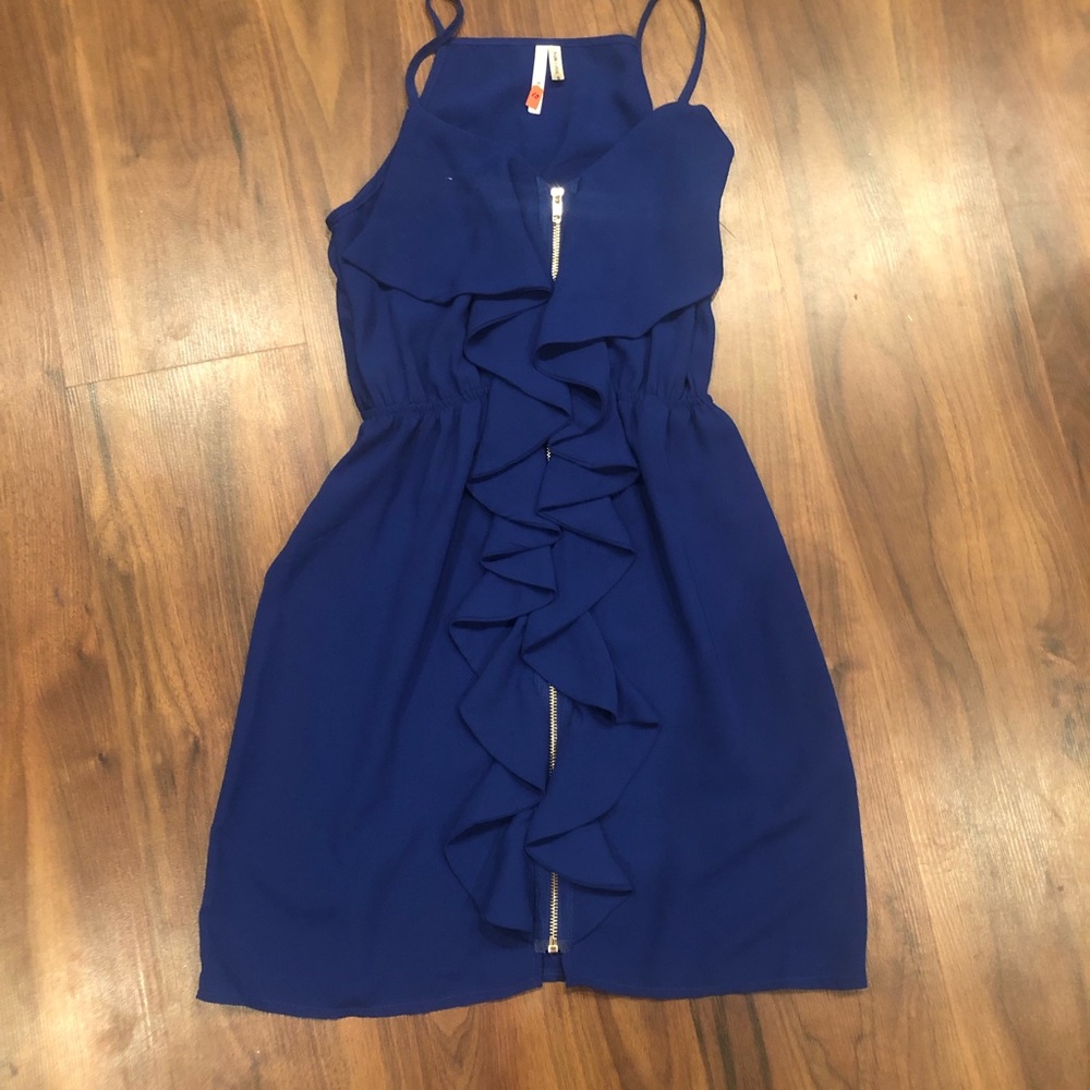 Blue dress